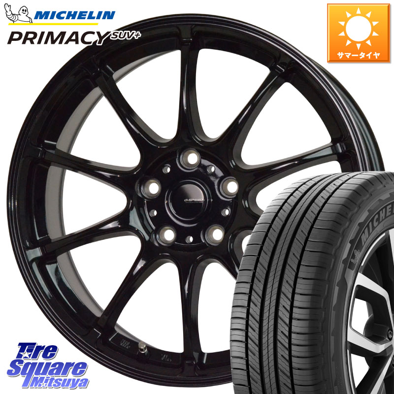 HotStuff G.SPEED G-07 ホイール 15インチ ジースピード 15 X 6.0J +53 5穴 114.3 ミシュラン PRIMACY プライマシー SUV+ 96H 正規 205/70R15