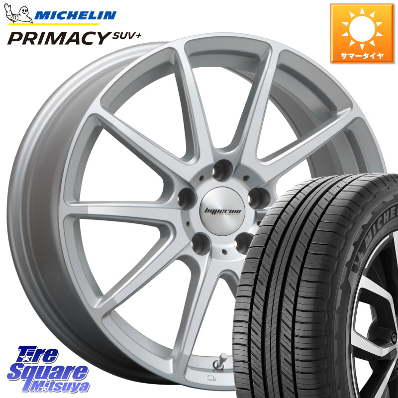 MLJ HYPERION CVX ハイペリオン ホイール 18インチ 18 X 8.0J +45 5穴 114.3 ミシュラン PRIMACY プライマシー SUV+ 103V 正規 235/60R18 50系RAV4 CX-60 CX-80