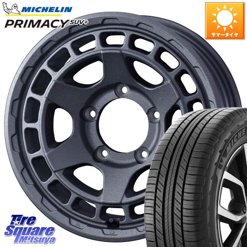ミシュラン PRIMACY プライマシー SUV+ 96H 正規 205/70R15WEDS MUDVANCE X TYPE S ホイール 15インチ マッドヴァンス タイプS 15X6.0J(JB74) 0 5穴 139.7｜タイヤスクエアミツヤ