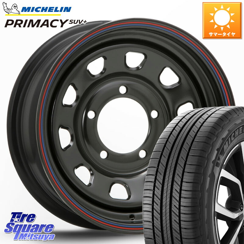 ミシュラン PRIMACY プライマシー SUV+ 96H 正規 205/70R15MLJ デイトナ SS DAYTONA ホイール 15インチ 15X6.0J(JB74) 0 5穴 139.7｜タイヤスクエアミツヤ