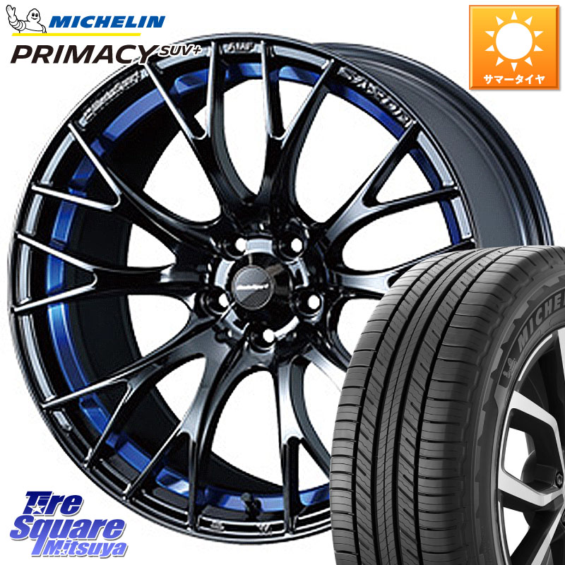 WEDS 72742 SA-20R SA20R ウェッズ スポーツ ホイール 18インチ 18 X 8.5J +35 5穴 114.3 ミシュラン PRIMACY プライマシー SUV+ 103V 正規 235/60R18 アウトランダーPHEV