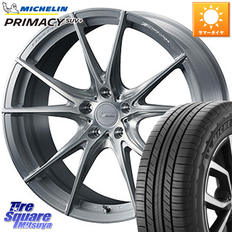 WEDS 【欠品次回4月下旬】 F ZERO FZ-2 FZ2 鍛造 FORGED ホイール19インチ エフゼロ 19 X 8.0J +48 5穴 114.3 ミシュラン PRIMACY プライマシー SUV+ 103H XL DT 正規 225/55R19 CX-5 CX-8 BT5レガシィアウトバック
