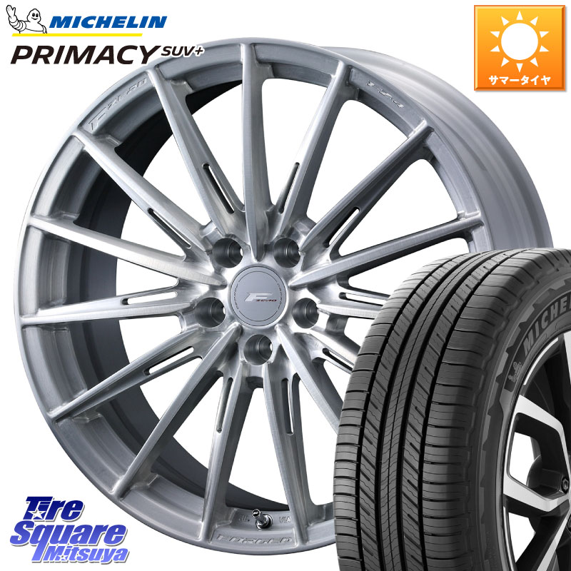 WEDS F ZERO FZ4 FZ-4 鍛造 FORGED 19インチ エフゼロ 19 X 8.0J +45 5穴 114.3 ミシュラン PRIMACY プライマシー SUV+ 103H XL DT 正規 225/55R19 80系ハリアー T32エクストレイル CX-5 CX-8 BT5レガシィアウトバック