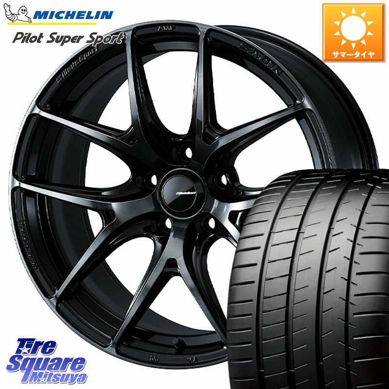 WEDS WedsSport SA-01R ホイール 18インチ ウェッズ スポーツ 18 X 8.5J +45 5穴 114.3 ミシュラン パイロットスーパースポーツ 97Y XL MO 正規 245/40R18 WRX S4(VBH)