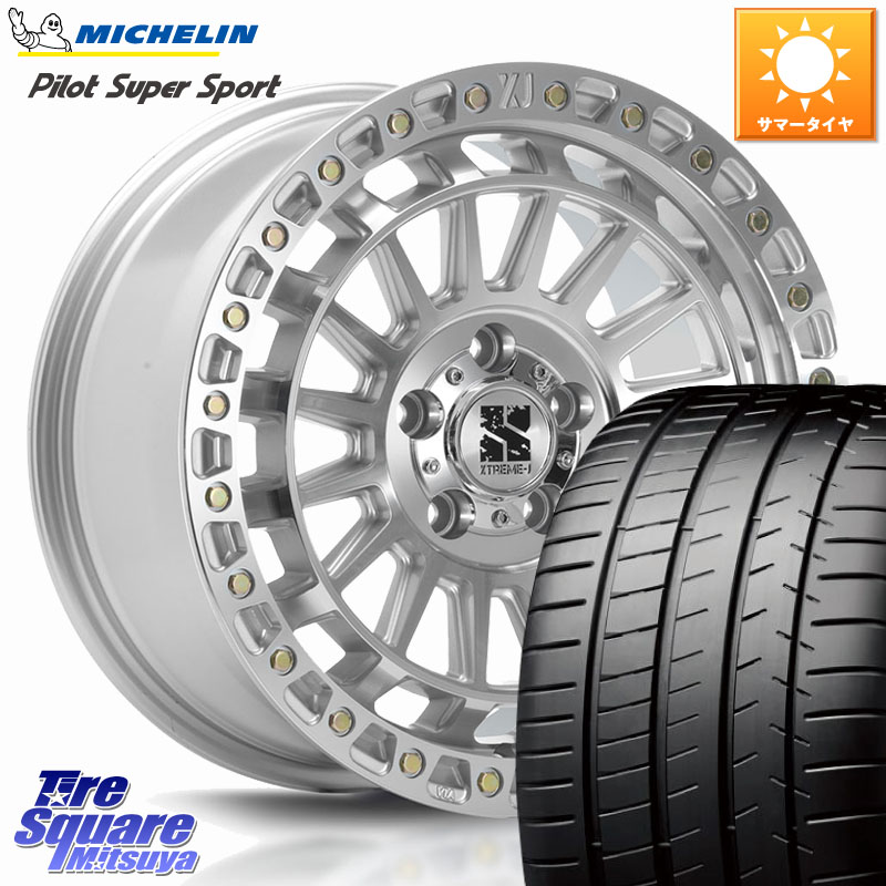 ミシュラン パイロットスーパースポーツ 97Y XL MO 正規 245/40R18MLJ XJ08 XTREME-J ホイール 18インチ 18X8.0J 40 5穴 114.3 アリスト|タイヤスクエアミツヤ