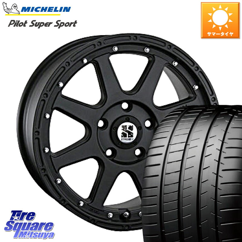 MLJ XTREME-J エクストリームJ ホイール 18インチ 18 X 8.0J +40 5穴 114.3 ミシュラン パイロットスーパースポーツ 97Y XL MO 正規 245/40R18