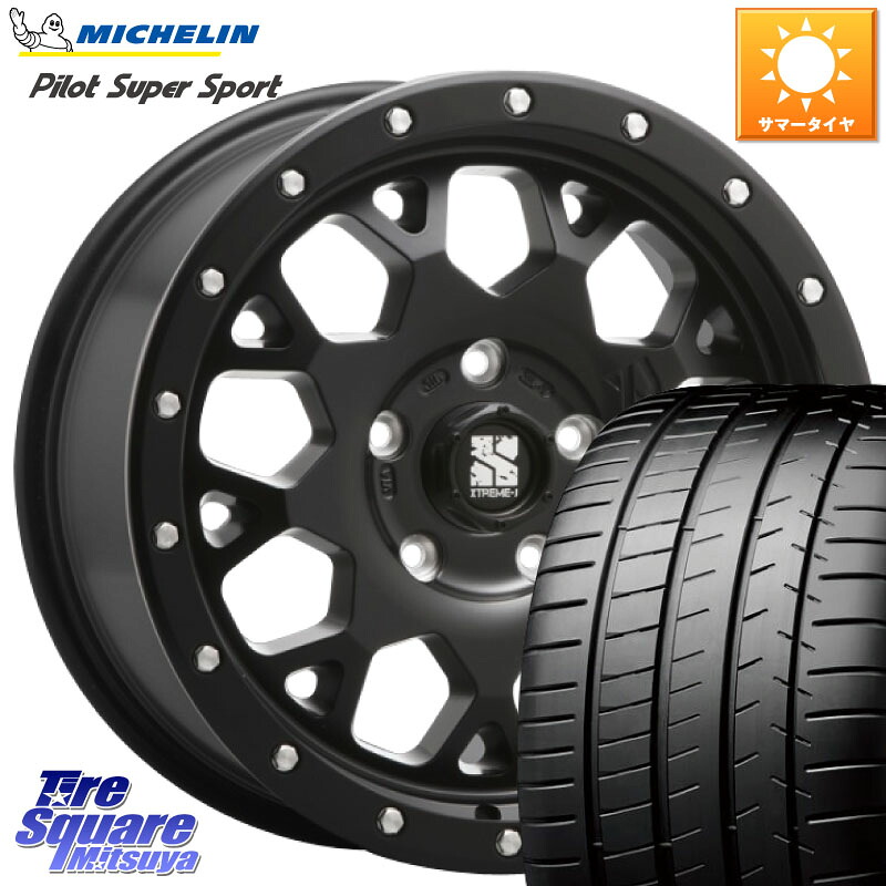 MLJ XJ04 XTREME-J エクストリームJ ホイール 20インチ 20 X 8.5J(US) +35 5穴 114.3 ミシュラン パイロットスーパースポーツ (95Y) XL K3 正規 245/35R20