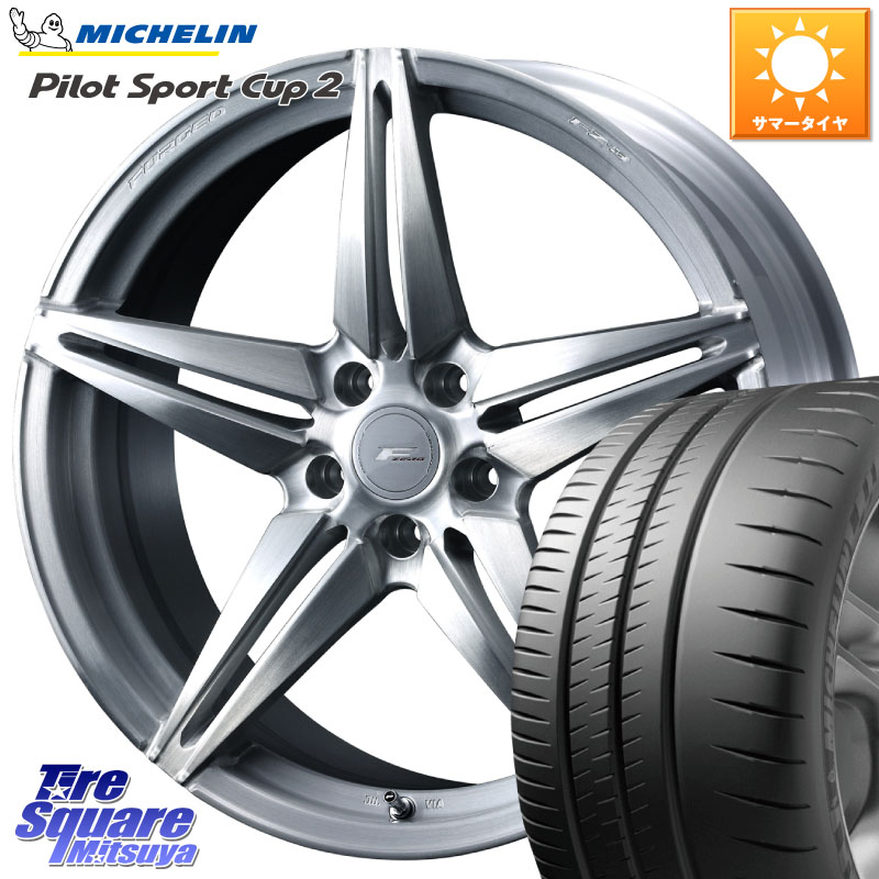 ミシュラン PILOT SPORT CUP2 CONNECT (95Y) XL 正規 245/35R20WEDS F ZERO FZ-3 FZ3 鍛造 FORGED ホイール20インチ エフゼロ 20X8.5J 38 5穴 114.3 30系アルファード/ヴェルファイア 20系アルファード アルファードハイブリッド ヴェルファイアハイブリッド ヴェルフ|タイヤスクエアミツヤ