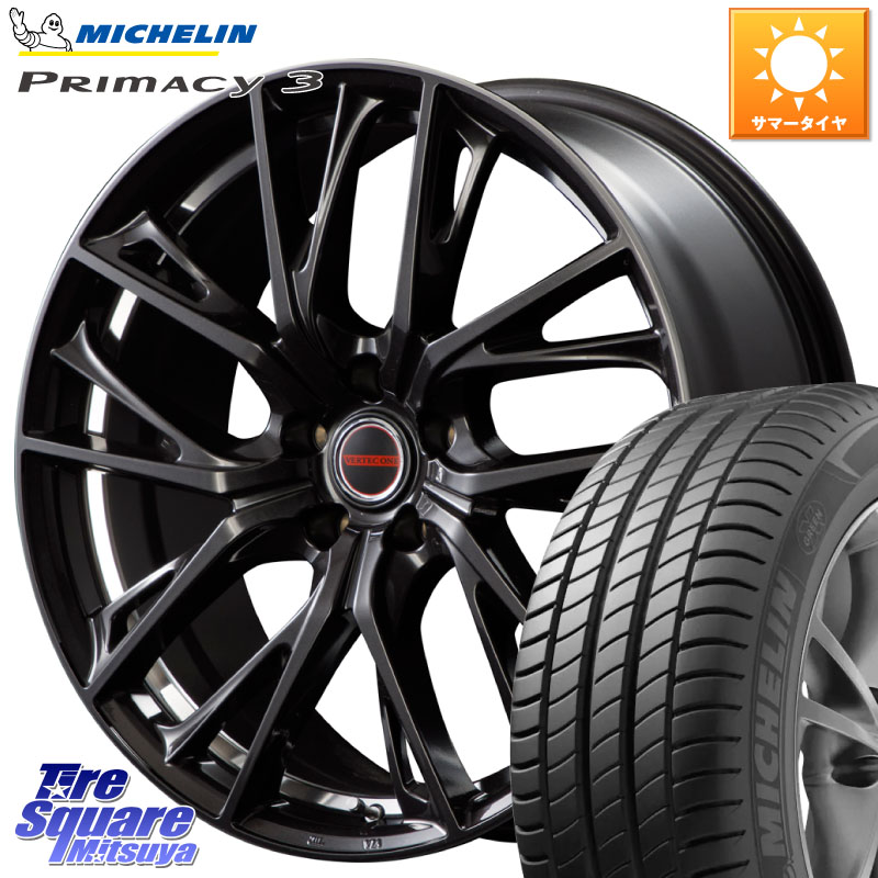 MANARAY MID VERTEC ONE GLAIVE 19インチ 19 X 8.0J +42 5穴 114.3 ミシュラン PRIMACY3 プライマシー3 Acoustic ZP RFT 98Y XL ★MOE 正規 245/40RF19
