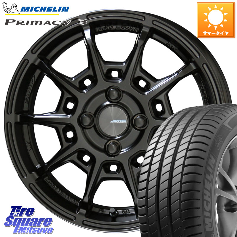KYOHO GALERNA REFINO ガレルナ レフィーノ ホイール 17インチ 17 X 7.0J +45 4穴 100 ミシュラン PRIMACY3 プライマシー3 88W XL ★ 正規 205/45R17 アクア アクアクロスオーバー