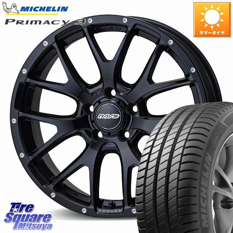 ミシュラン PRIMACY3 プライマシー3 100Y XL ★ MO 正規 245/45R18RAYS 【欠品次回10~11月】 HOMURA 2X7FA ホイール 18インチ 18X7.5J 38 5穴 114.3 シーマ 日産|タイヤスクエアミツヤ