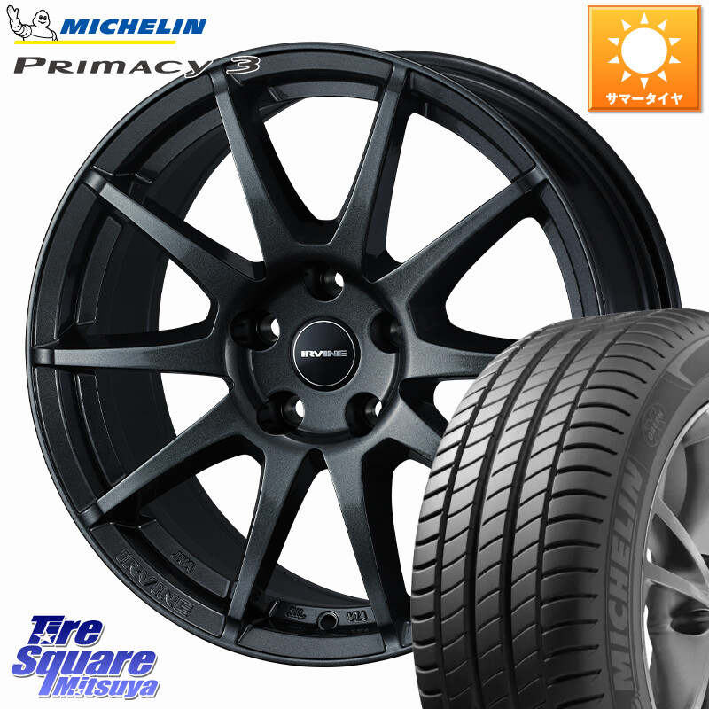 ミシュラン PRIMACY3 プライマシー3 100Y XL AO 正規 245/45R18WEDS IRVINE S02 アーヴィンS02 輸入車専用ホイール 18インチ 18X7.5J(MB W206AT) 40 5穴 112 メルセデスベンツ Cクラス オールテレイン（W206）｜タイヤスクエアミツヤ