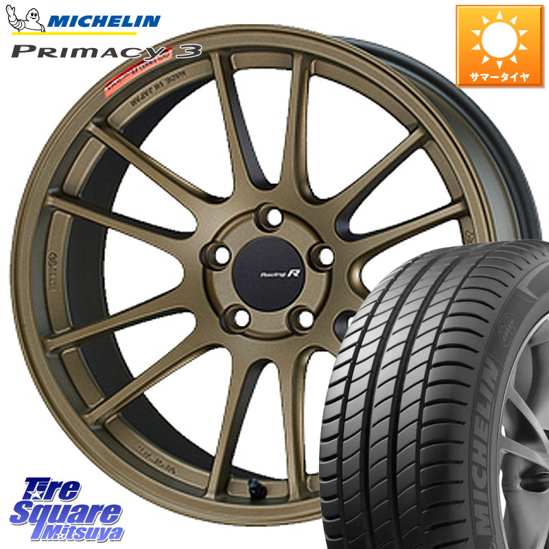 ENKEI エンケイ Racing Revolution GTC01RR ホイール 18 X 8.0J +45 5穴 114.3 ミシュラン PRIMACY3 プライマシー3 100Y XL ★ MO 正規 245/45R18