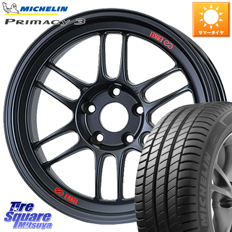 ENKEI エンケイ Racing RPF1 ホイール 18 X 7.5J +48 5穴 100 ミシュラン PRIMACY3 プライマシー3 95V 正規 225/50R18