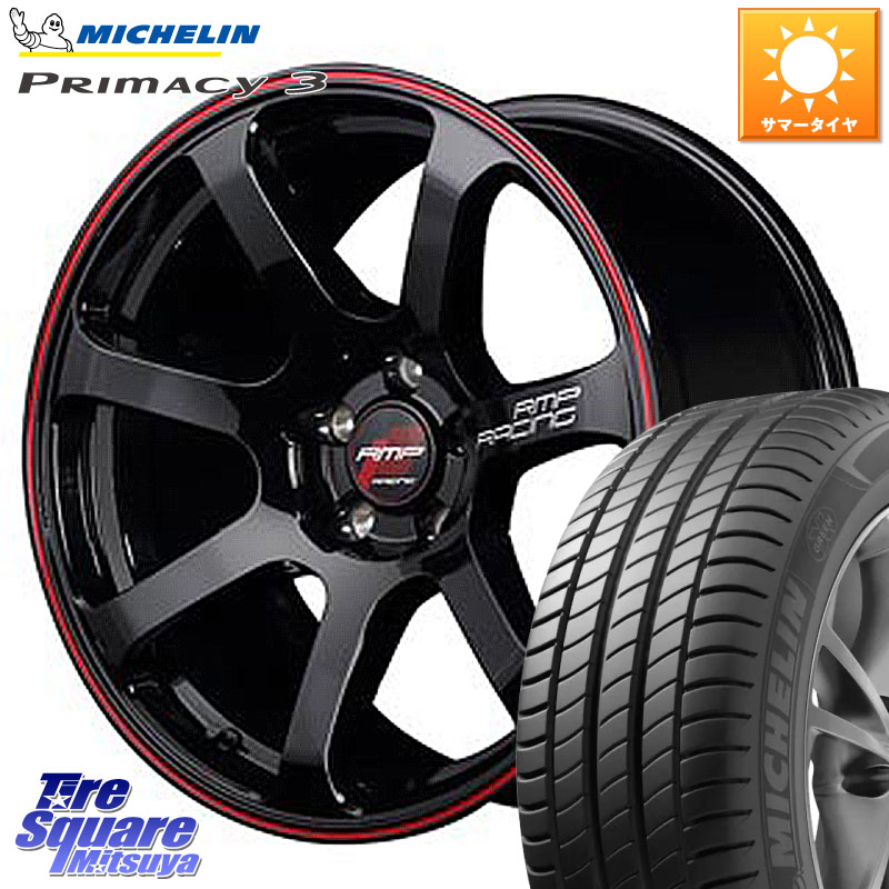 ミシュラン PRIMACY3 プライマシー3 94W AO 正規 215/55R17MANARAY MID RMP RACING R07 R-07 アルミホイール 17X7.0J 48 5穴 114.3 ヤリスクロス CX-3 RC系オデッセイ前期 ジューク JUKE 日産 セレナ SERENA 日産 エスティマ ティアナ 日産 カムリ マークX ヴェゼル VE|タイヤスクエアミツヤ
