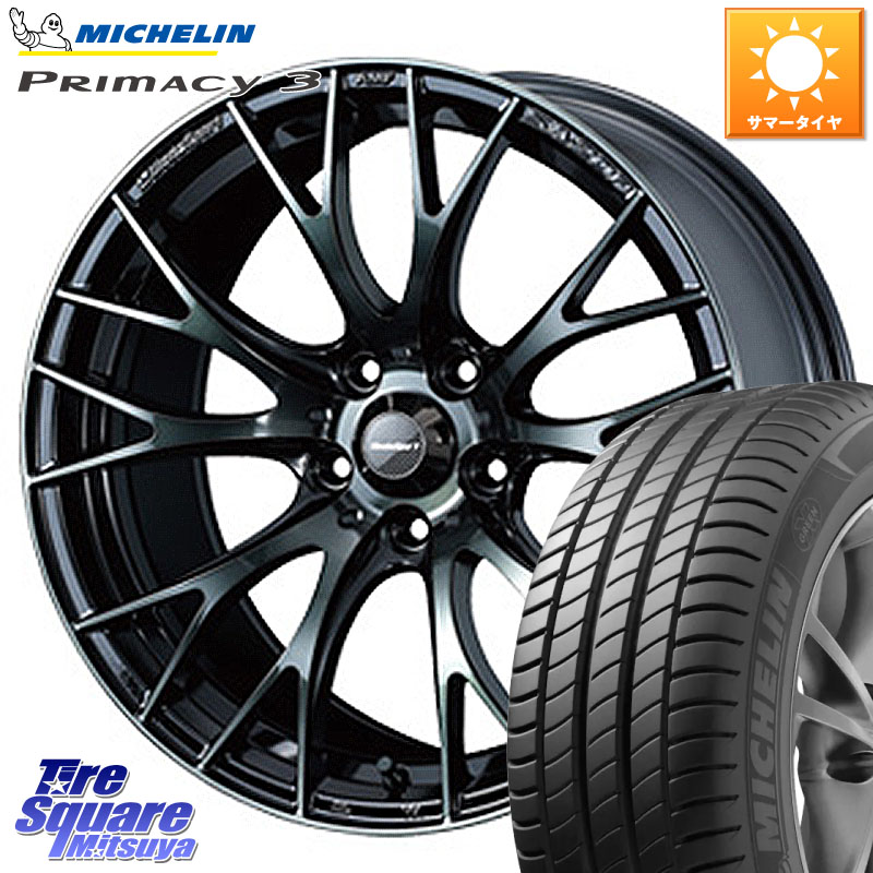 WEDS 72741 SA-20R SA20R ウェッズ スポーツ ホイール 18インチ 18 X 8.5J +35 5穴 114.3 ミシュラン PRIMACY3 プライマシー3 100Y XL ★ MO 正規 245/45R18