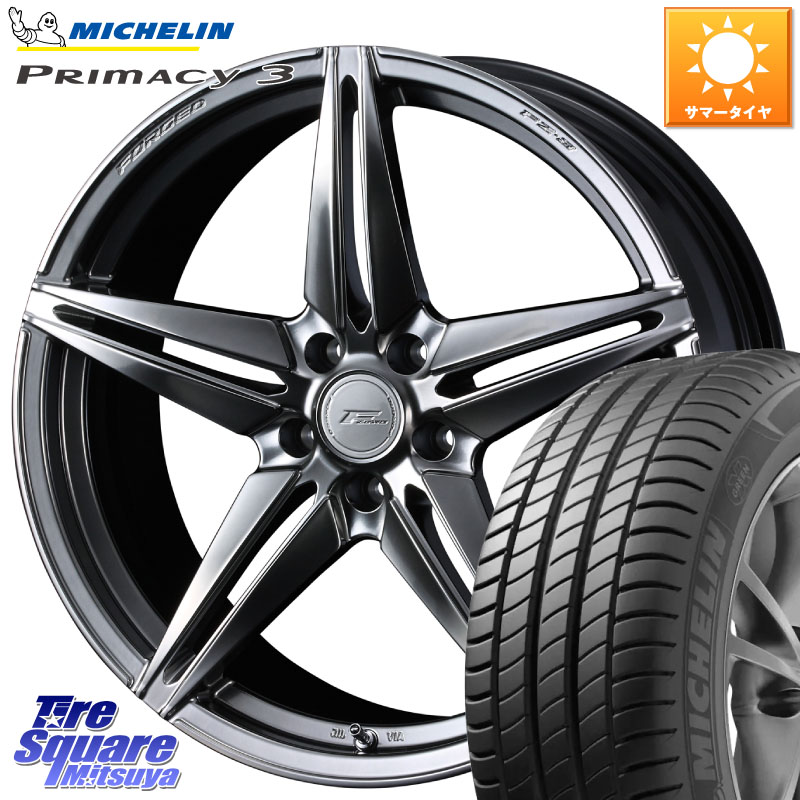 ミシュラン PRIMACY3 プライマシー3 ZP RFT 95W 正規 225/50RF18WEDS F ZERO FZ-3 FZ3 鍛造 FORGED ホイール18インチ エフゼロ 18X8.0J 45 5穴 114.3 UX レクサス｜タイヤスクエアミツヤ