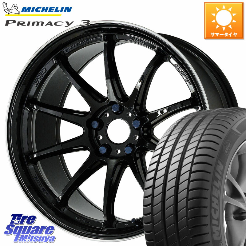 ミシュラン PRIMACY3 プライマシー3 100Y XL AO 正規 245/45R18WORK ワーク EMOTION エモーション ZR10 18インチ 18X7.5J 38 5穴 114.3 シーマ 日産|タイヤスクエアミツヤ