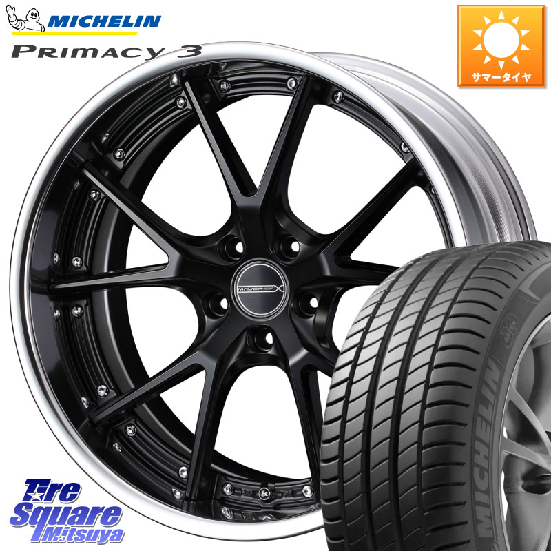 ミシュラン PRIMACY3 プライマシー3 100Y XL AO 正規 245/45R18WEDS MAVERICK 905S S-LoDisk 18インチ 2ピース 18X7.5J 44 5穴 114.3 フーガ FUGA 日産|タイヤスクエアミツヤ