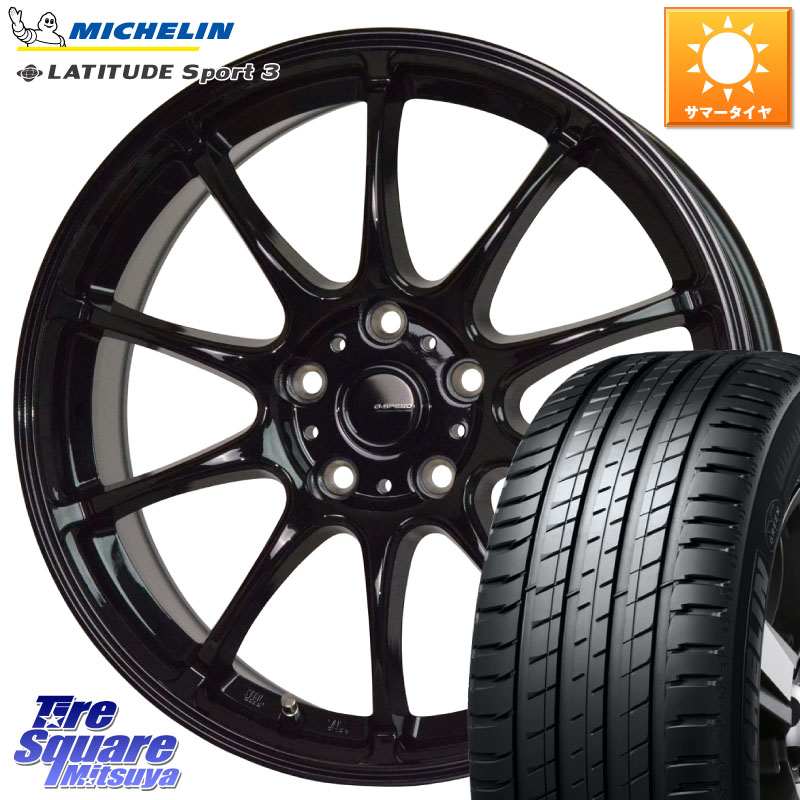 HotStuff G.SPEED G-07 ホイール 18インチ ジースピード 18 X 7.5J +38 5穴 114.3 ミシュラン LATITUDE SPORT 3 104V XL VOL 正規 235/55R18 105,424円