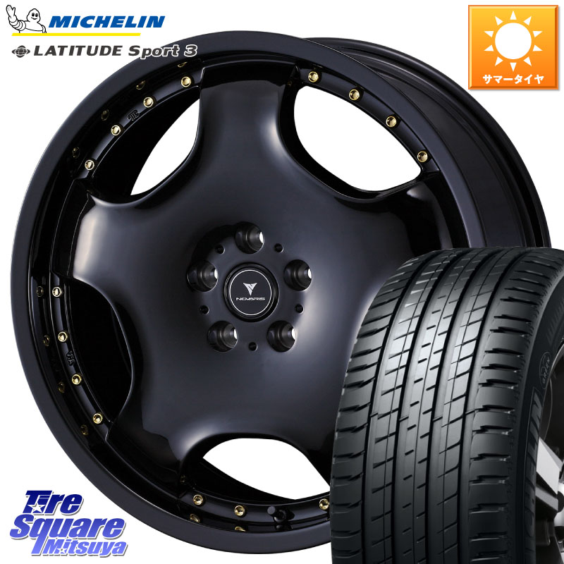 ミシュラン LATITUDE SPORT 3 Acoustic 105V XL VOL 正規 255/45R20WEDS NOVARIS ASSETE D1 特価● ホイール 20インチ ノヴァリス アセット 20X8.0J 42 5穴 114.3 アリアARIYA T33エクストレイル|タイヤスクエアミツヤ