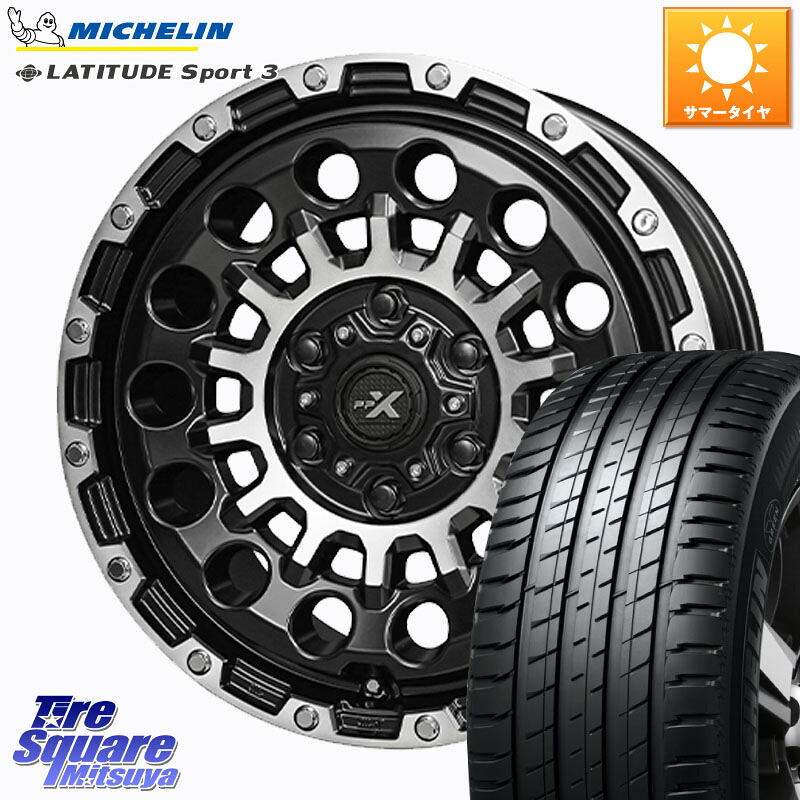 KYOHO PPX GX14 ホイール 18インチ 18 X 8.0J +50 6穴 139.7 ミシュラン PILOT SPORT4 パイロットスポーツ4 SUV 110V 正規 265/60R18 トライトンGLS(ナローボディ)