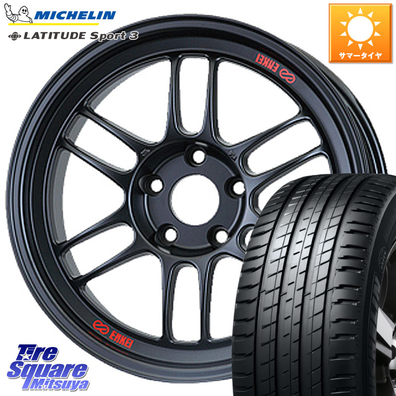 ミシュラン LATITUDE SPORT 3 104V XL VOL 正規 235/55R18ENKEI エンケイ Racing RPF1 ホイール 18X8.5J 30 5穴 114.3 デリカD:5 D5 カスタムサイズ|タイヤスクエアミツヤ