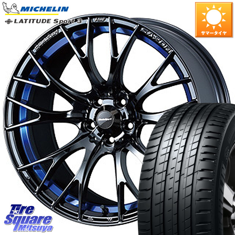 WEDS 72742 SA-20R SA20R ウェッズ スポーツ ホイール 18インチ 18 X 8.5J +35 5穴 114.3 ミシュラン LATITUDE SPORT 3 103V MO 正規 235/60R18 アウトランダーPHEV
