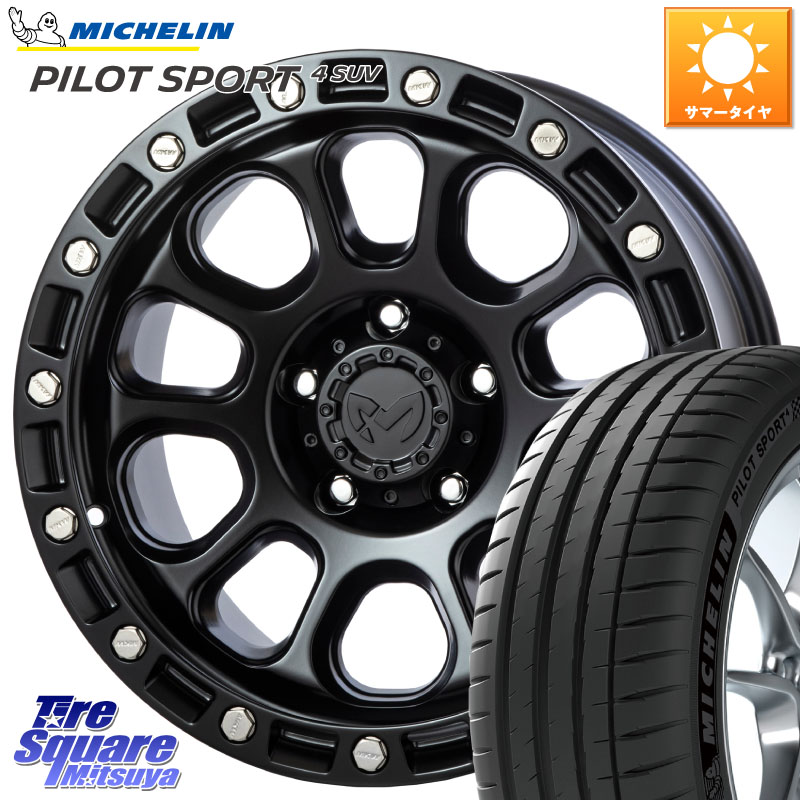 ミシュラン PILOT SPORT4 パイロットスポーツ4 SUV 108W XL 正規 235/65R17MKW M204 ブラックキャット 在庫● 17インチ ★サマーセール★ 17X8.0J 38 5穴 114.3 60系RAV4 RAV4 50系 RAV4 60系|タイヤスクエアミツヤ