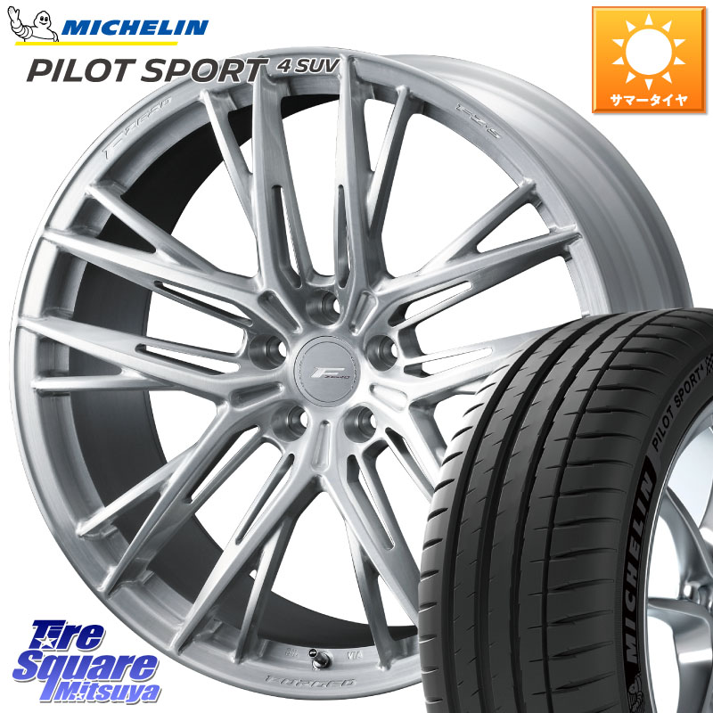 WEDS F ZERO FZ-5 FZ5 鍛造 FORGED ホイール 21インチ エフゼロ 21 X 9.5J +36 5穴 114.3 ミシュラン PILOT SPORT4 SUV 102Y XL 正規 255/40R21 アウトランダーPHEV