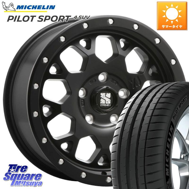 MLJ XJ04 XTREME-J エクストリームJ ホイール 20インチ 20 X 8.5J +35 5穴 114.3 ミシュラン PILOT SPORT4 パイロットスポーツ4 SUV 100V XL 正規 235/45R20