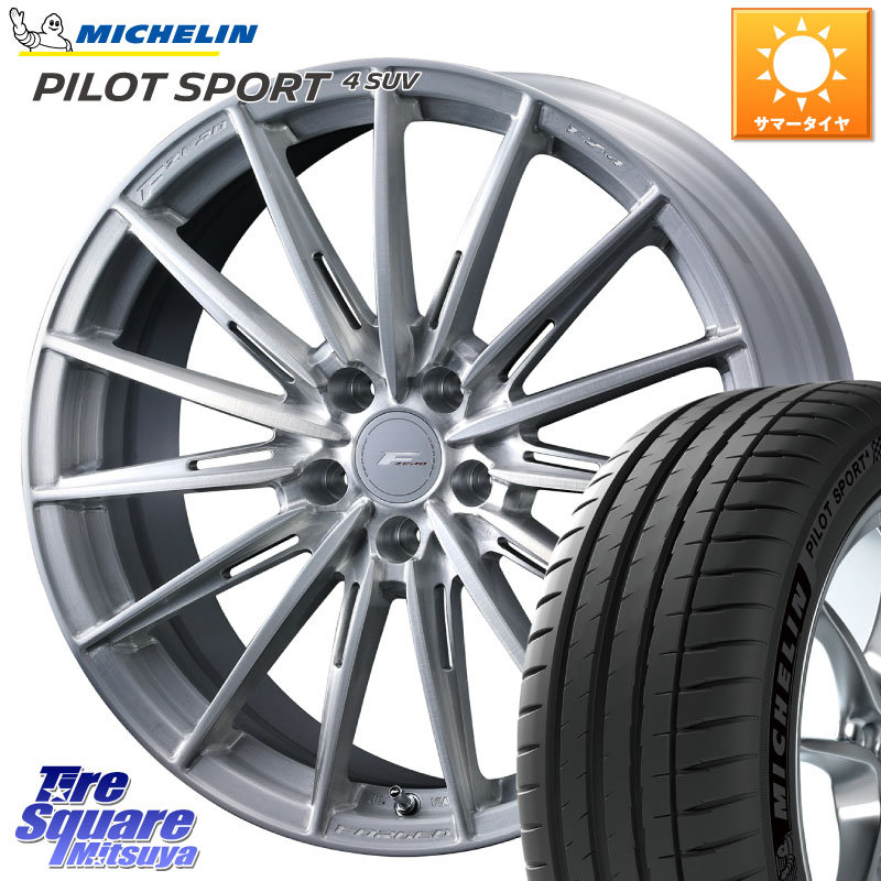 ミシュラン PILOT SPORT4 パイロットスポーツ4 SUV 101Y NE0 正規 235/55R19WEDS F ZERO FZ4 FZ-4 鍛造 FORGED 19インチ エフゼロ 19X8.0J 35 5穴 114.3 アウトランダーPHEV RAV4 50系 RAV4 60系 RX レクサス｜タイヤスクエアミツヤ