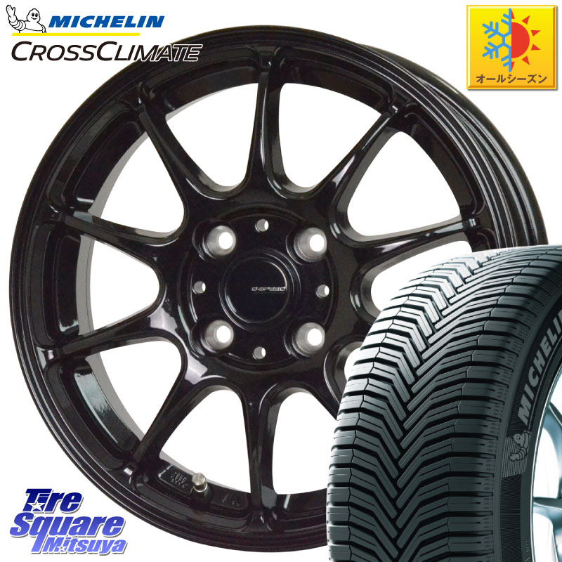 ミシュラン CROSSCLIMATE+ クロスクライメイト+ オールシーズンタイヤ 85H XL 正規 175/60R15 HotStuff G.SPEED G-07 ホイール 15インチ ジースピード 15 X 5.5J +50 4穴 100 K13マーチ