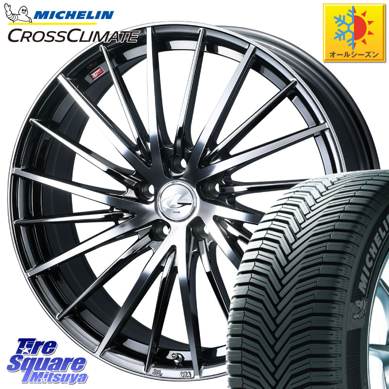 ミシュラン CROSSCLIMATE SUV クロスクライメイト SUV オールシーズンタイヤ 107V XL MO 正規 235/60R18WEDS LEONIS FR レオニス FR ホイール 18インチ 18X7.0J 40 5穴 114.3 50系RAV4 CX-60 RAV4 50系 デリカD:5 D5 カスタムサイズ RX レクサス CX-5 CX5 MAZDA|タイヤスクエアミツヤ