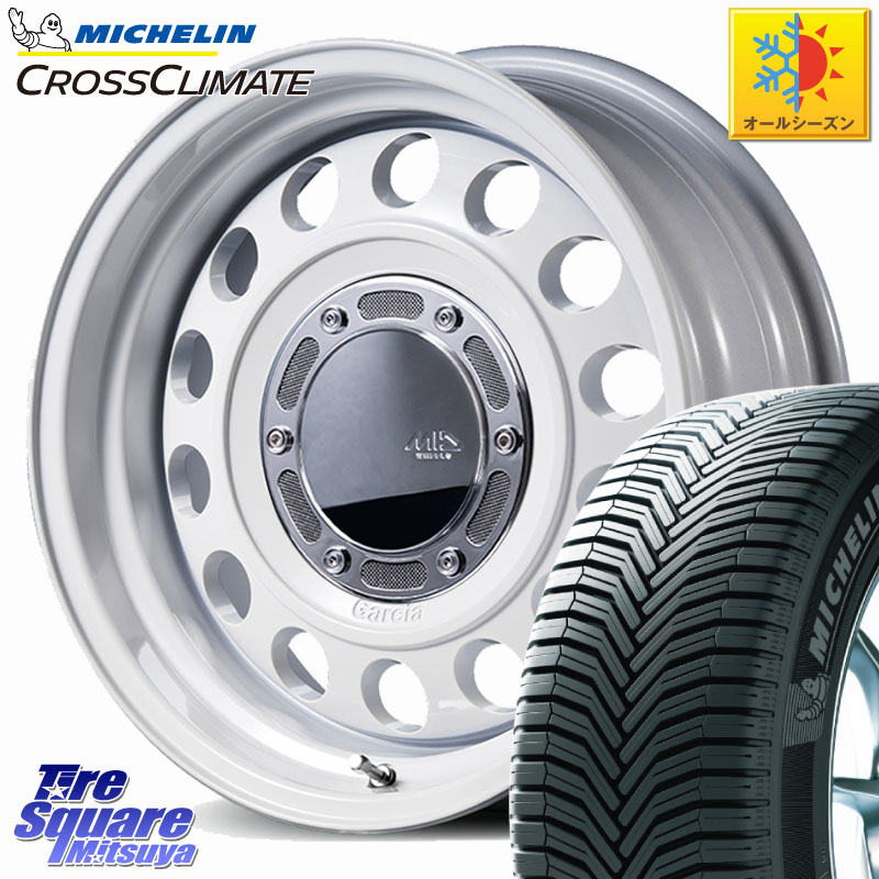 ミシュラン CROSSCLIMATE+ クロスクライメイト+ オールシーズンタイヤ 83T XL 正規 165/65R14 MANARAY MID GARCIA CISCO Type2 ホイール 14インチ 14 X 4.5J +45 4穴 100 デリカミニ4WD キャスト[アクティバ] ハスラー ピクシスジョイ[Cグレード] ハイゼット アゲトラCu