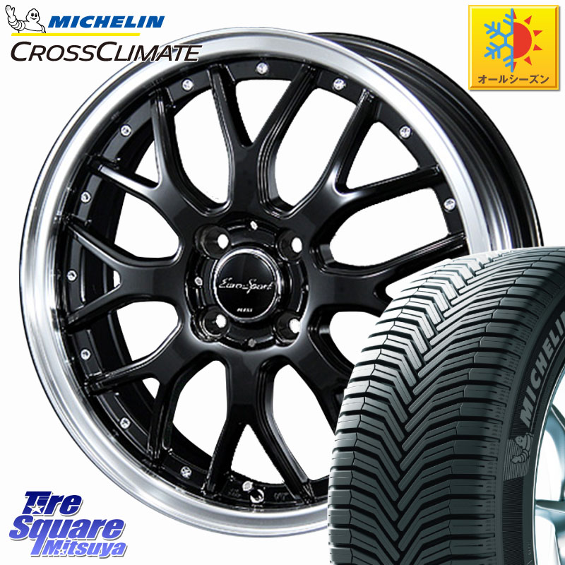 ミシュラン CROSSCLIMATE+ クロスクライメイト+ オールシーズンタイヤ 85H XL 正規 165/65R15BLEST EuroSport Type815 軽自動車専用 ホイール 15インチ 15X5.0J 45 4穴 100 ダイハツTAFT Mx27/37/47Sソリオ・MB37SデリカD2 MAx6S系ソリオ デリカ ミニ DELICA MINI デリ｜タイヤスクエアミツヤ 68,690円
