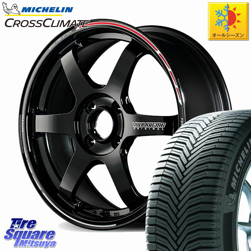 ミシュラン CROSSCLIMATE+ クロスクライメイト+ オールシーズンタイヤ 85H XL 正規 165/65R15 RAYS 【欠品次回10~11月】 TE37 SONIC TIME ATTACK EDITION 軽自動車専用 鍛造 ホイール 15インチ 15 X 5.0J +44 4穴 100 Mx27/37/47Sソリオ・デリカD2 MAx6S系ソリオ