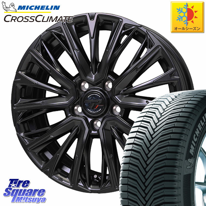 ミシュラン CROSSCLIMATE クロスクライメイト オールシーズンタイヤ 102V XL AO 正規 225/55R18HotStuff Precious プレシャス HM4 HM-4 ホイール 18インチ 18X7.0J 38 5穴 114.3 デリカD:5 デリカD:5(26+) SL系フォレスター エクストレイル X-TRAIL 日産 エクリプスク｜タイヤスクエアミツヤ