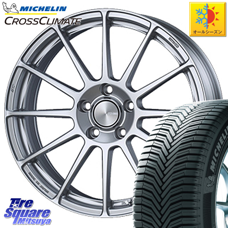 ミシュラン CROSSCLIMATE SUV クロスクライメイト SUV オールシーズンタイヤ 107V XL MO 正規 235/60R18ENKEI エンケイ PerformanceLine PF03 ホイール 18X7.0J 45 5穴 114.3 CX-60 CX-5 CX5 MAZDA CX-7 CX7 MAZDA CR-V|タイヤスクエアミツヤ