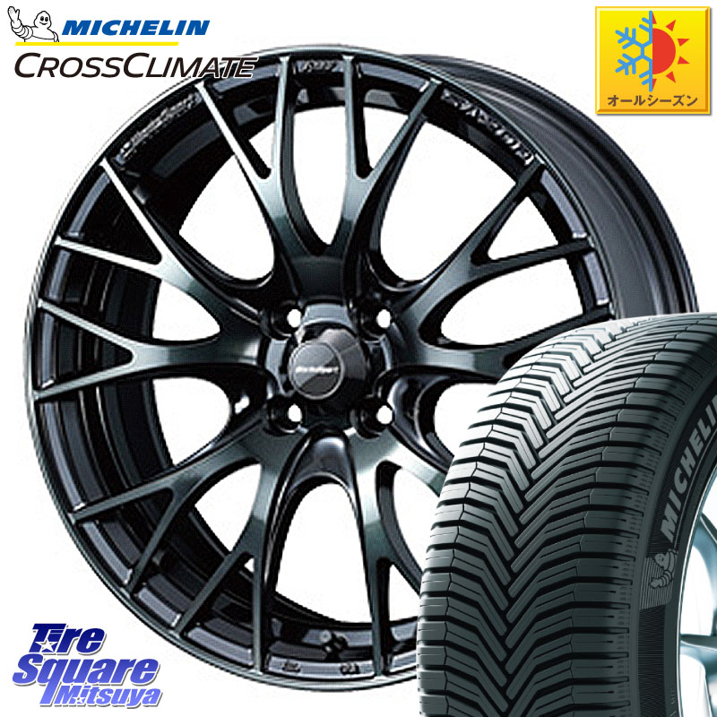 ミシュラン CROSSCLIMATE+ クロスクライメイト+ オールシーズンタイヤ 85H XL 正規 165/65R15WEDS 【欠品次回08月中旬】 WedsSport SA-20R SA20R ウェッズ スポーツ ホイール 15インチ 15X5.0J 45 4穴 100 ダイハツTAFT Mx27/37/47Sソリオ・MB37SデリカD2 MAx6S系ソリ|タイヤスクエアミツヤ