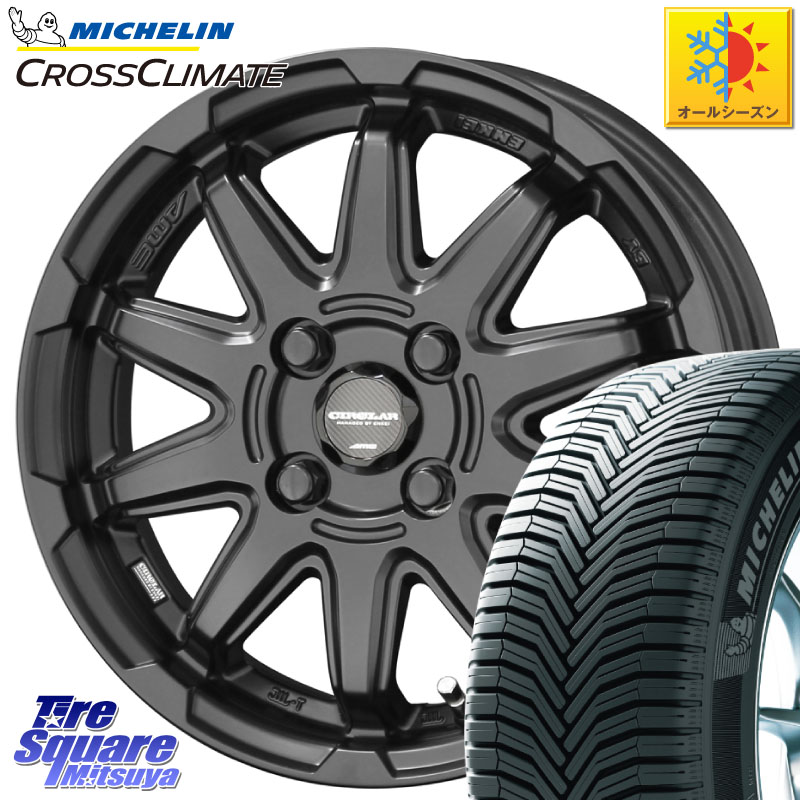 ミシュラン CROSSCLIMATE+ クロスクライメイト+ オールシーズンタイヤ 83T XL 正規 165/65R14 KYOHO 【欠品次回4月末】キョウホウ CIRCLAR サーキュラー C10S JWL-T適合品 14インチ 14 X 4.5J +45 4穴 100 デリカミニ4WD キャスト[アクティバ] ハスラー ピクシスジョイ[ 53,616円