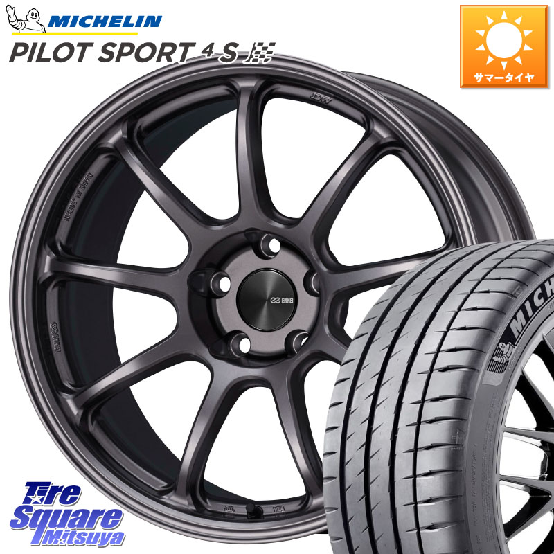 ENKEI PerformanceLine PF09 ホイール 4本 18インチ 18 X 8.5J +38 5穴 114.3 ミシュラン PILOT SPORT4S パイロットスポーツ4S (92Y) XL 正規 225/40R18 142,865円