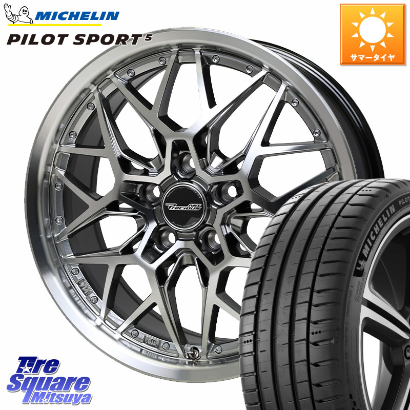 HotStuff プレシャス Precious AST M5 ホイール 20インチ 20 X 8.5J +38 5穴 114.3 ミシュラン PILOT SPORT5 パイロットスポーツ5 (95Y) XL 正規 245/35R20 30系アルファード 30系ヴェルファイア 20系アルファード