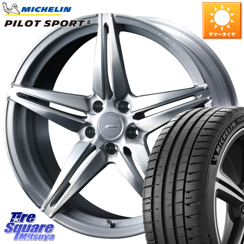 ミシュラン PILOT SPORT5 パイロットスポーツ5 (89Y) XL 正規 215/40R18WEDS F ZERO FZ-3 FZ3 鍛造 FORGED ホイール18インチ エフゼロ 18X7.5J 48 5穴 114.3 リーフ LEAF 日産|タイヤスクエアミツヤ