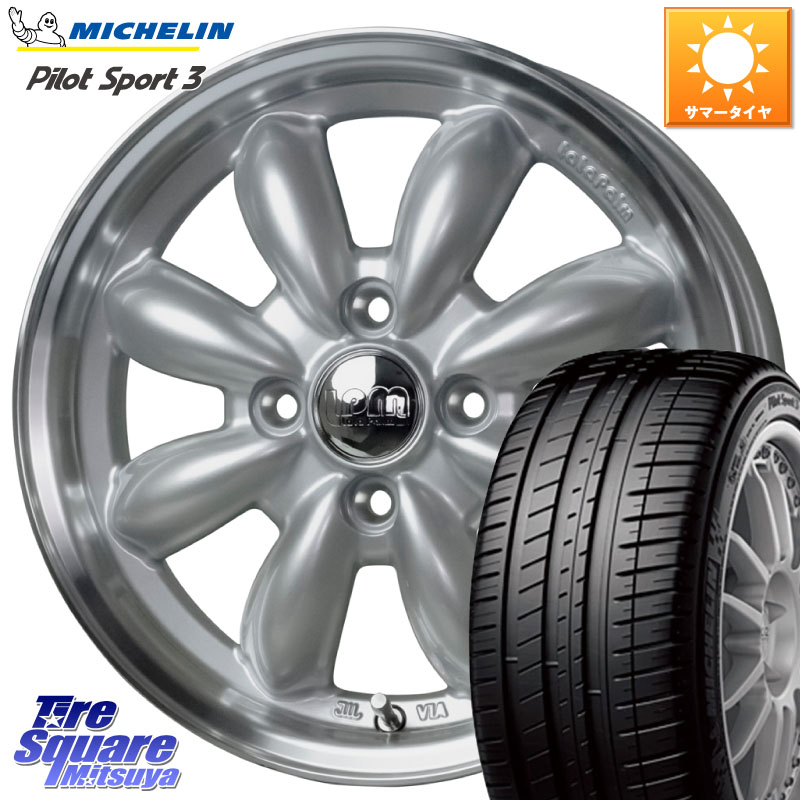 HotStuff LaLa Palm CUP2 ララパーム ホイール 15インチ 15 X 5.5J +45 4穴 100 ミシュラン PILOT SPORT3 パイロットスポーツ3 86V XL DT 正規 195/50R15