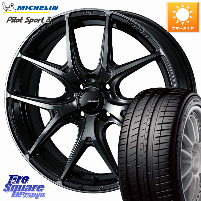 WEDS WedsSport SA-01R ホイール 15インチ ウェッズ スポーツ 15 X 6.0J +48 4穴 100 ミシュラン PILOT SPORT3 パイロットスポーツ3 89V XL DT 正規 195/55R15