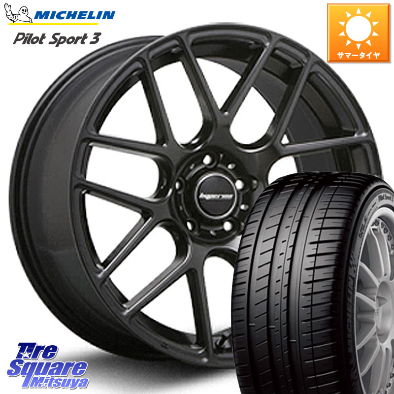 MLJ hyperion ハイペリオン CVM ホイール 19インチ 19 X 8.5J +35 5穴 114.3 ミシュラン PILOT SPORT3 パイロットスポーツ3 102Y XL MO 正規 245/45R19 30系アルファード 30系ヴェルファイア 20系アルファード