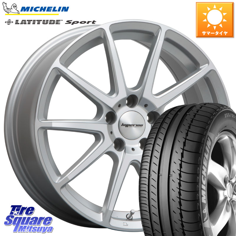 MLJ HYPERION CVX ハイペリオン ホイール 18インチ 18 X 8.0J +38 5穴 114.3 ミシュラン LATITUDE SPORT 109Y XL N1 正規 255/55R18 アウトランダーPHEV 125,115円