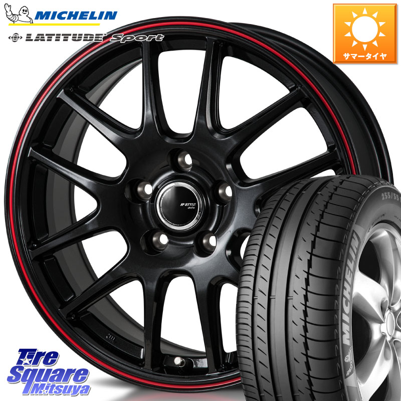 MONZA JP STYLE Jefa ジェファ 18インチ 18 X 7.5J +38 5穴 114.3 ミシュラン LATITUDE SPORT 109Y XL N1 正規 255/55R18 アウトランダーPHEV