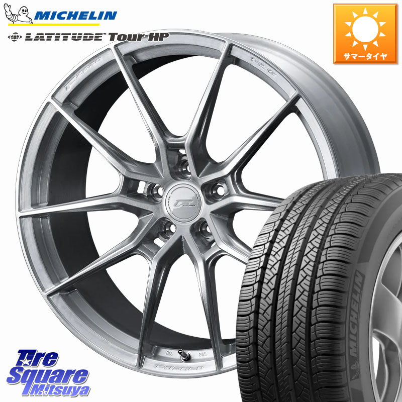 WEDS 【欠品次回4月中旬】 F ZERO FZ-6 FZ6 鍛造 FORGED ホイール 20インチ エフゼロ 20 X 8.5J +30 5穴 114.3 ミシュラン LATITUDE TOUR HP 104V N0 正規 265/45R20